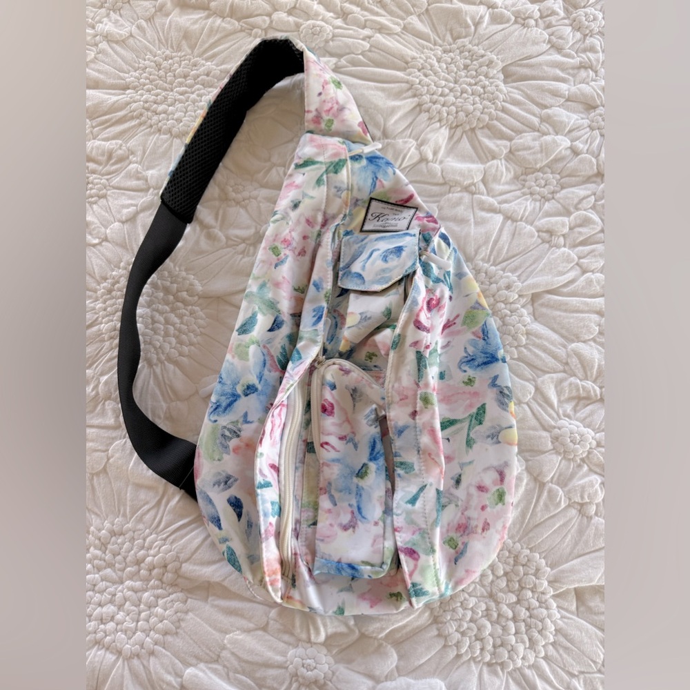 Kamo Floral Crossbody Backpack